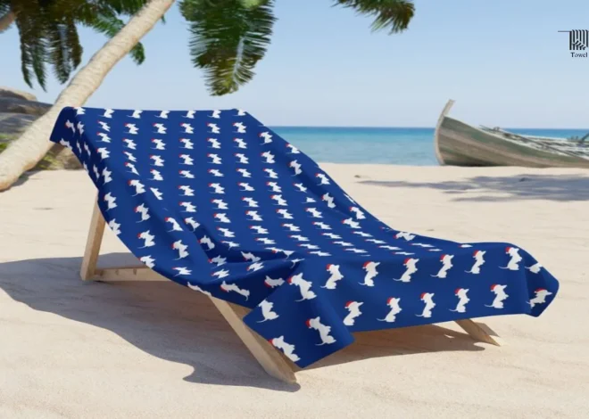 Dog Beach Towel