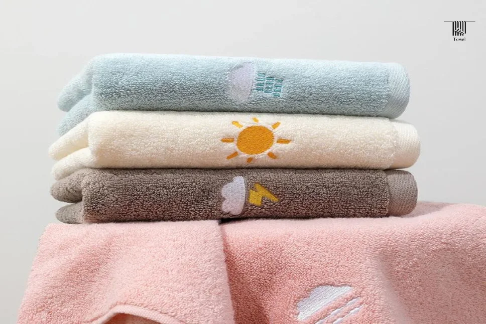 Embroidered Kid's Towels