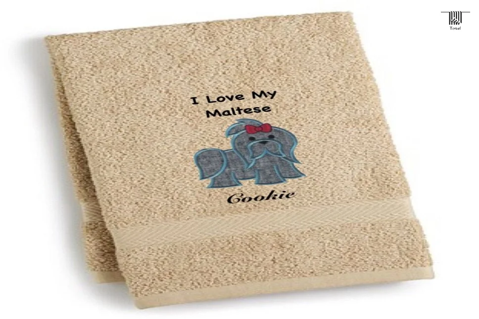 Personalized Dog Towel