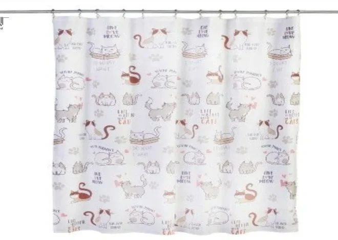 Cat Shower Towels