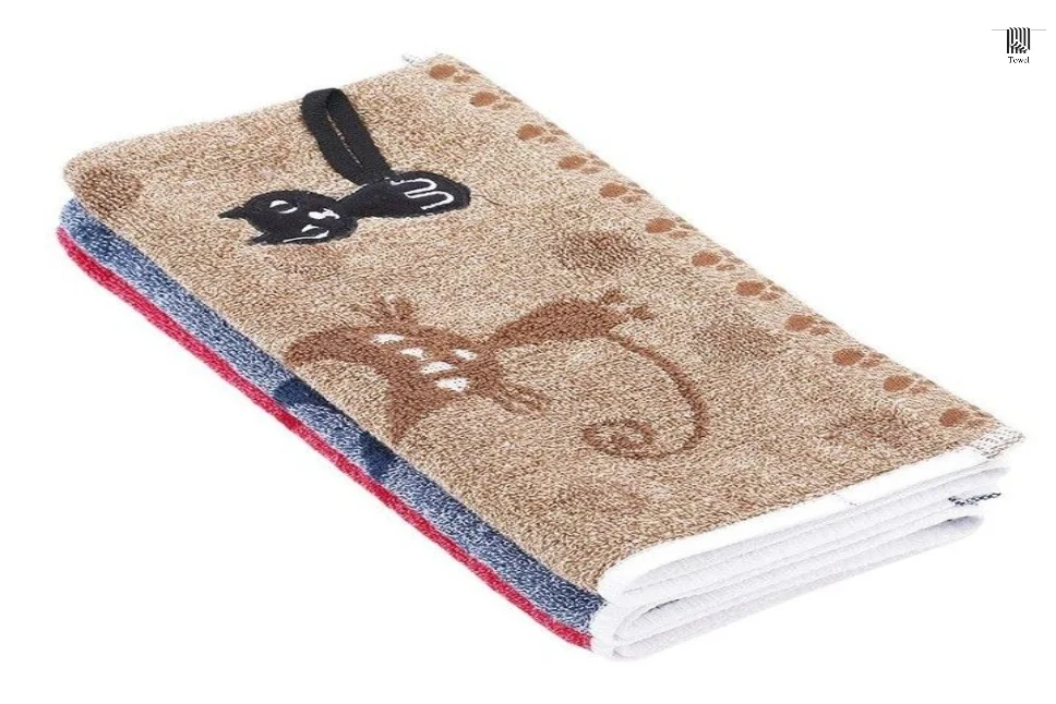 Luxury cat towels