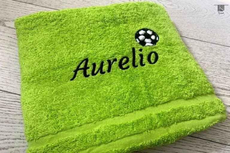 Men's personalized towel