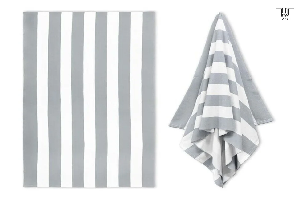 Men's striped towel