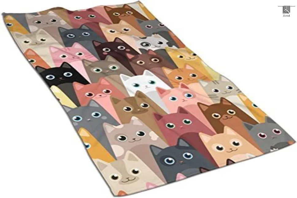 Unique cat towels