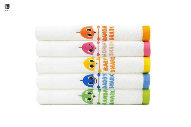 Kids character towels