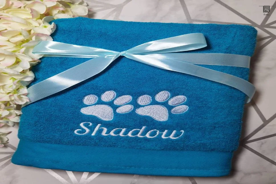 Dog towel gift 