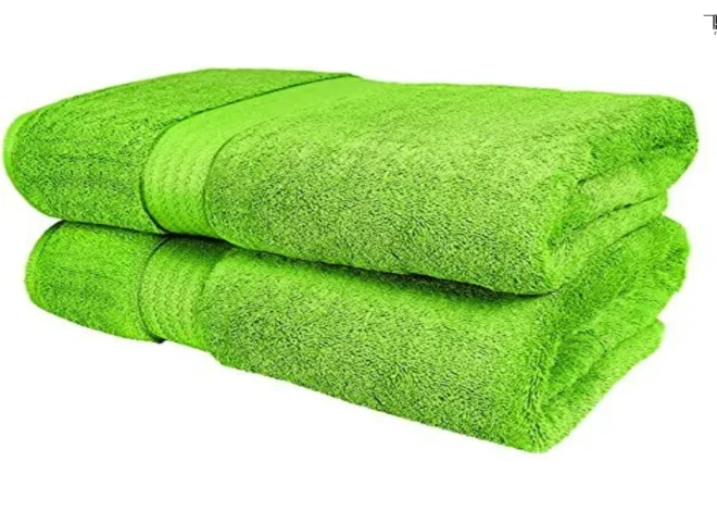 Green Bath Towels