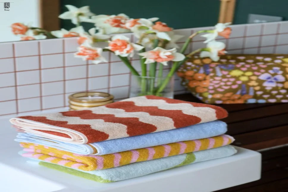Floral Bath Towels