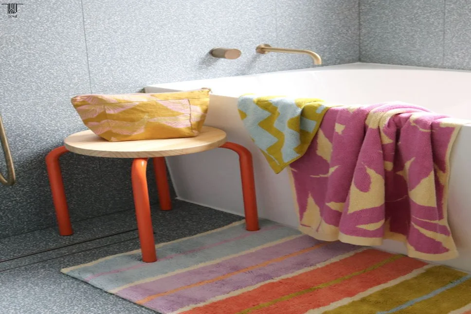 Floral Bath Towels