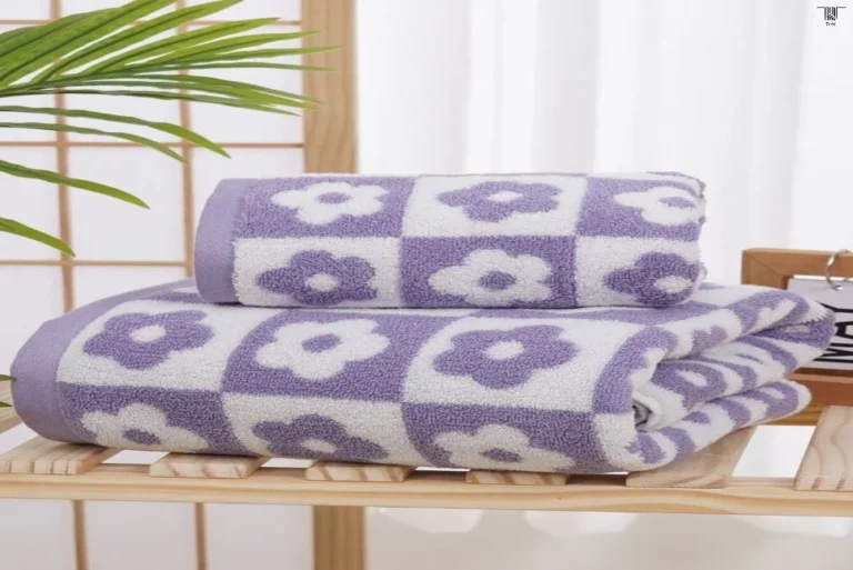 Floral Bath Towels