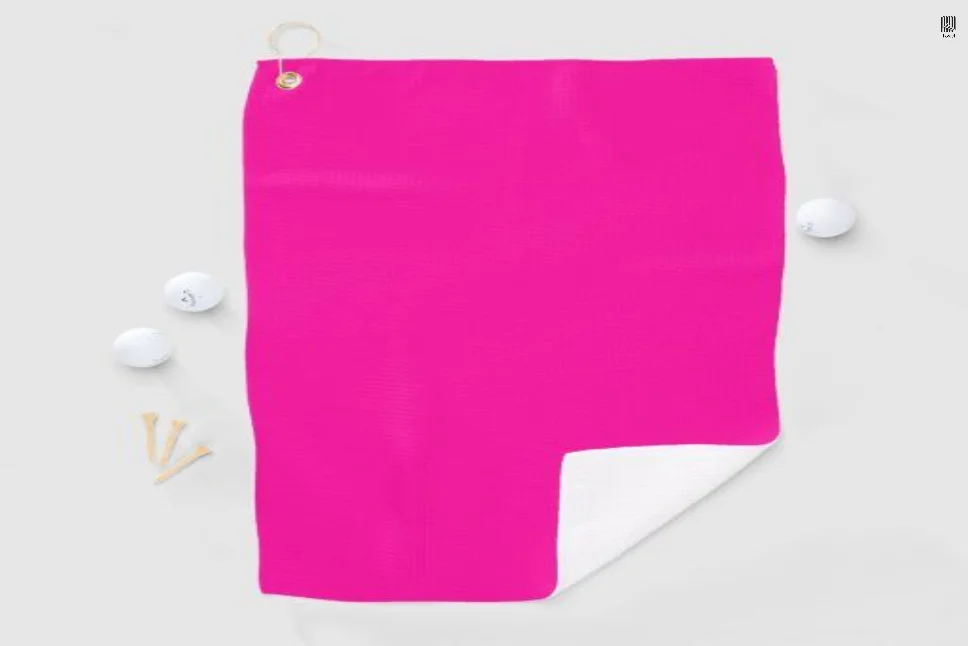 Pink Football Towel