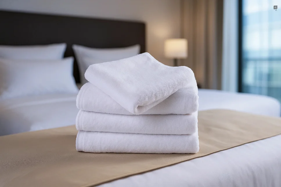 Luxury hotel towel