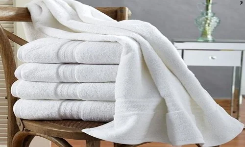 Luxury hotel towel